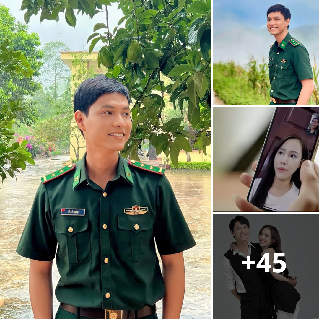 Lộ diện vợ anh “bộ đội biên phòng điển trai nhất VTV”: Nhìn qua điện thoại vẫn xinh, là diễn viên quen thuộc