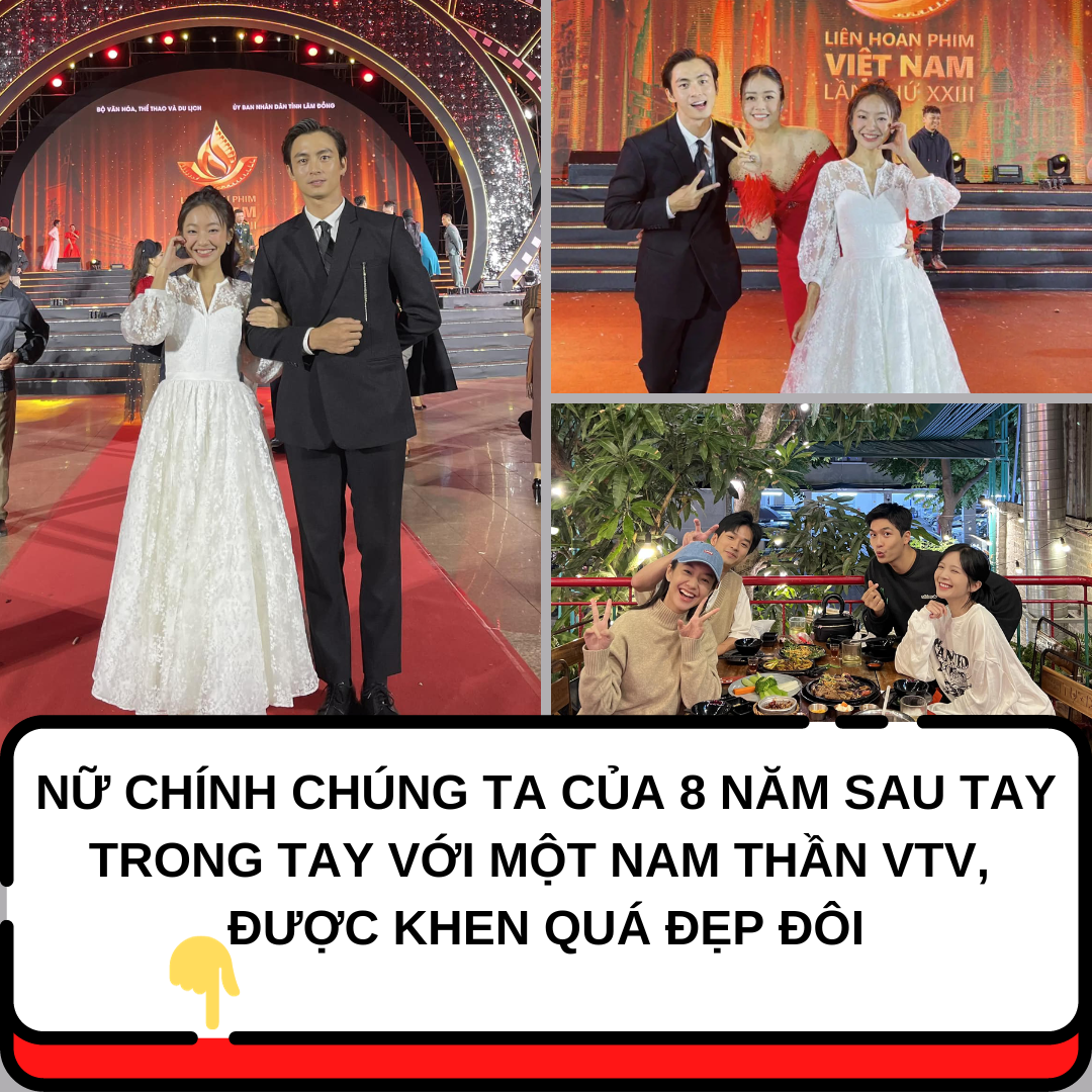 Nữ chính Chúng Ta Của 8 Năm Sau tay trong tay với một nam thần VTV, được khen quá đẹp đôi