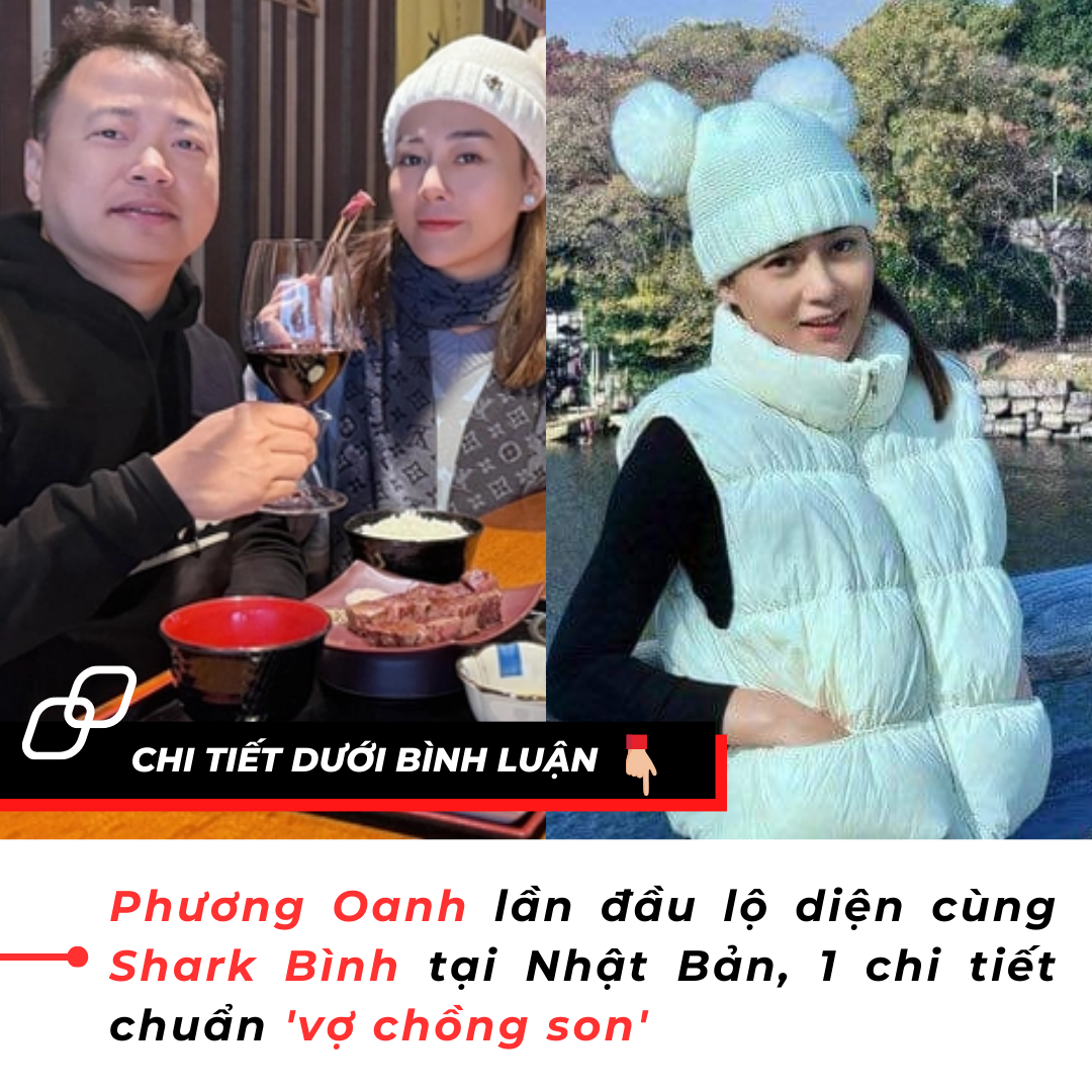 Phương Oanh đang bầu bí vẫn đi nước ngoài hẹn hò với shark Bình, còn gọi chồng bằng biệt danh đáng yêu này