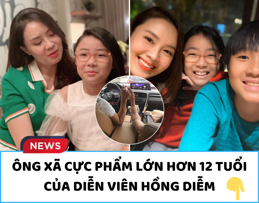 Ông xã cực phẩm lớn hơn 12 tuổi của diễn viên Hồng Diễm