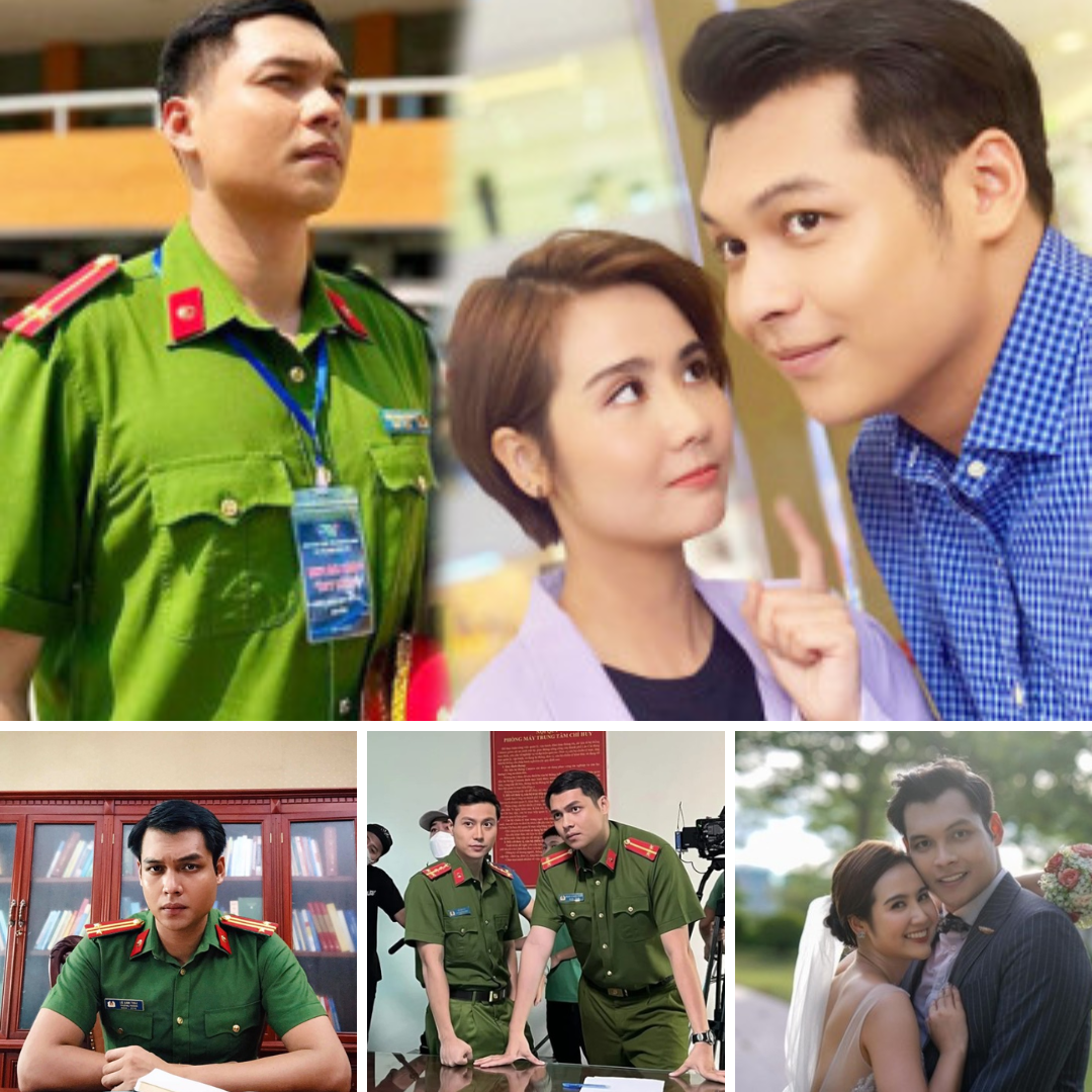 “Nam thần cảnh sát” mới của VTV: Là “người yêu tin đồn” của Huyền Lizzie, chiều cao nổi trội 1m85