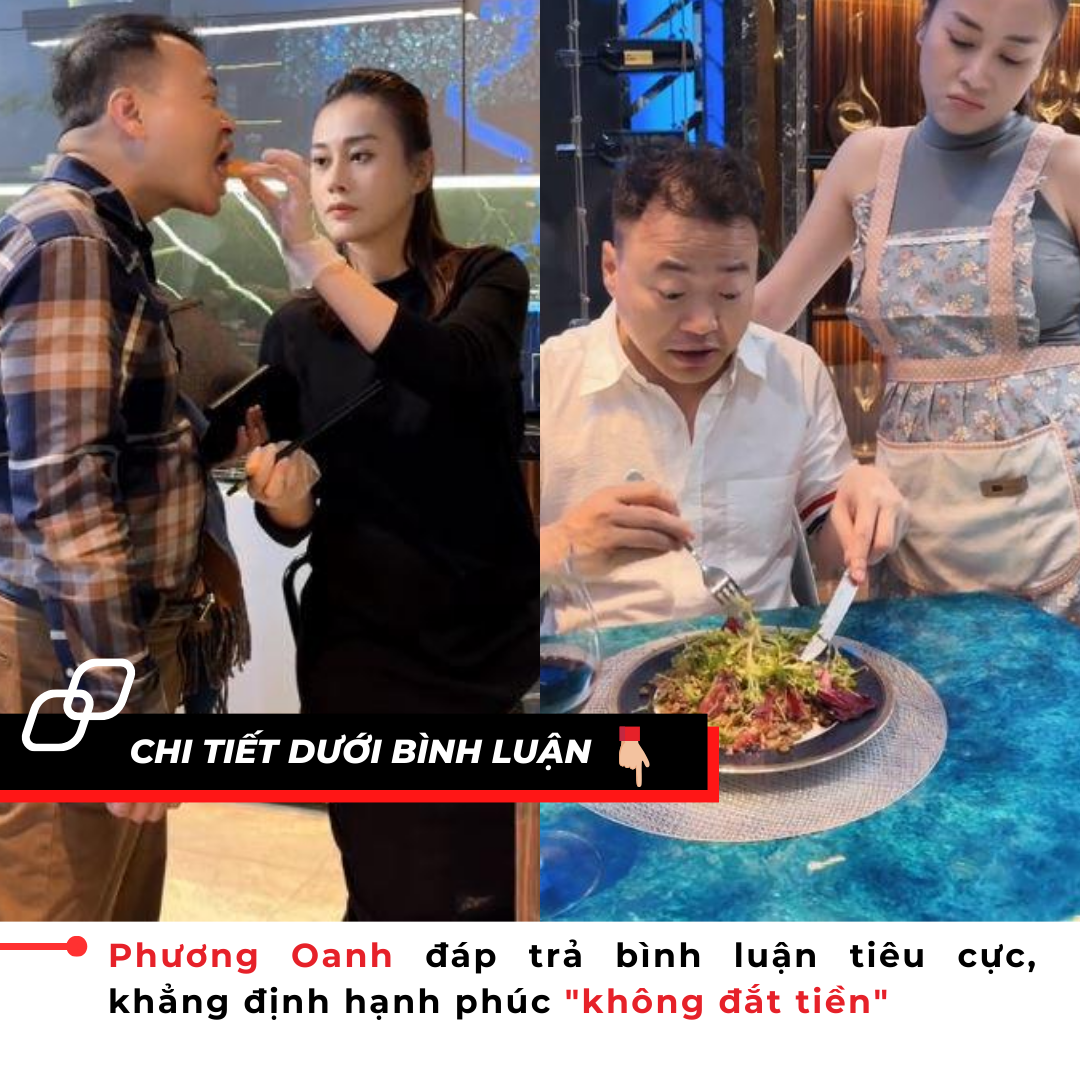 Phương Oanh đáp trả bình luận tiêu cực, khẳng định hạnh phúc “không đắt tiền”