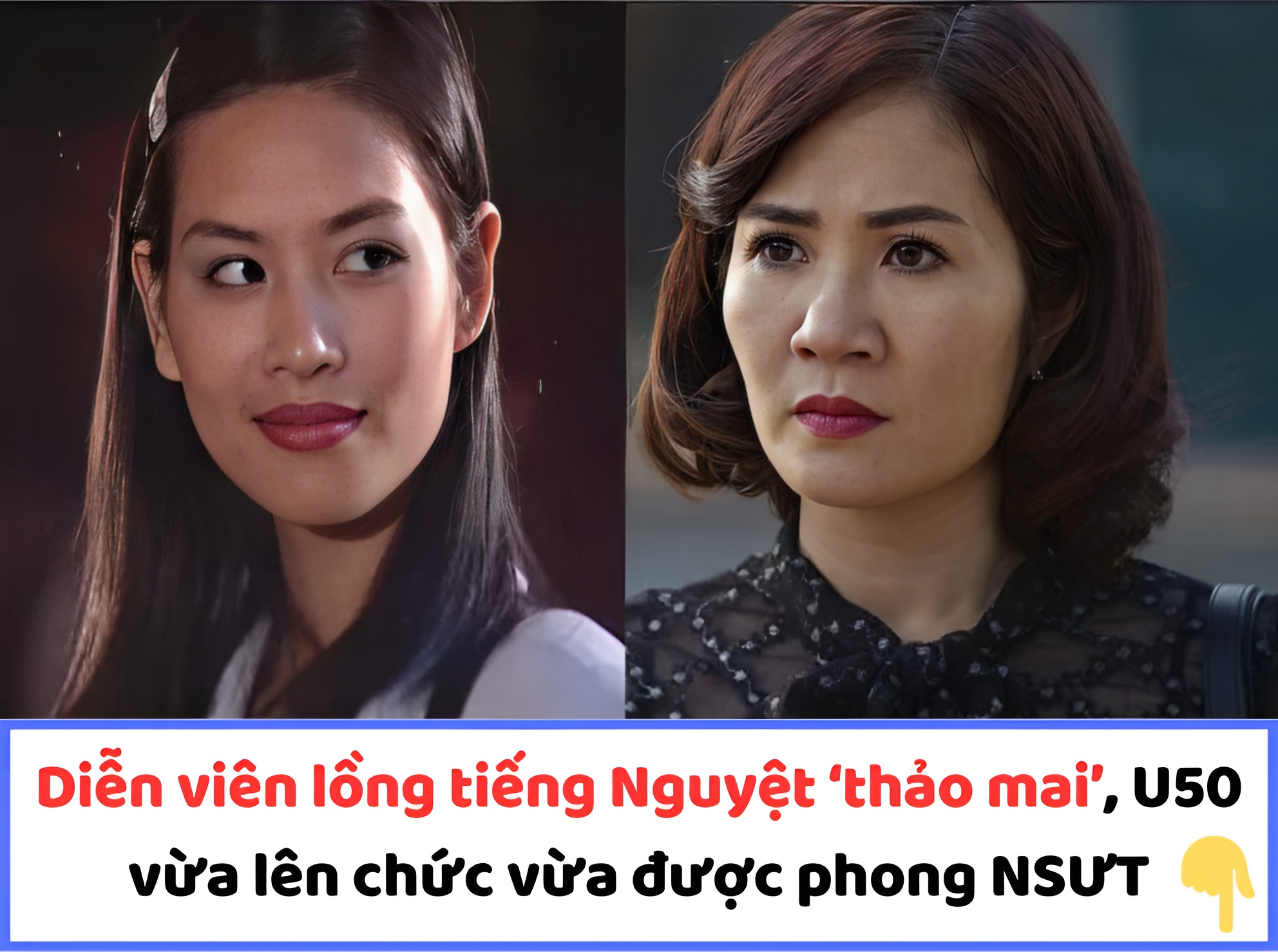 Diễn viên lồng tiếng Nguyệt ‘thảo mai’, U50 vừa lên chức vừa được phong NSƯT