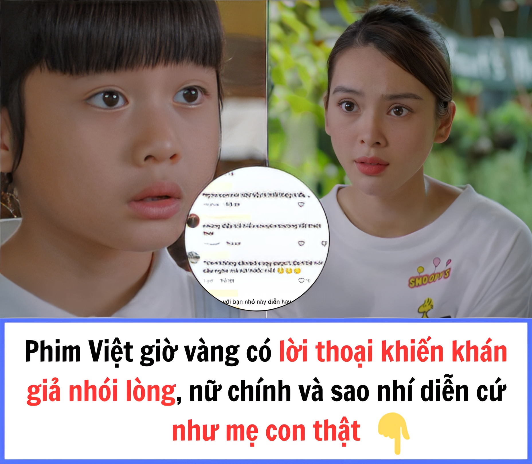 Phim Việt giờ vàng có lời thoại khiến khán giả nhói lòng, nữ chính và sao nhí diễn cứ như mẹ con thậtt