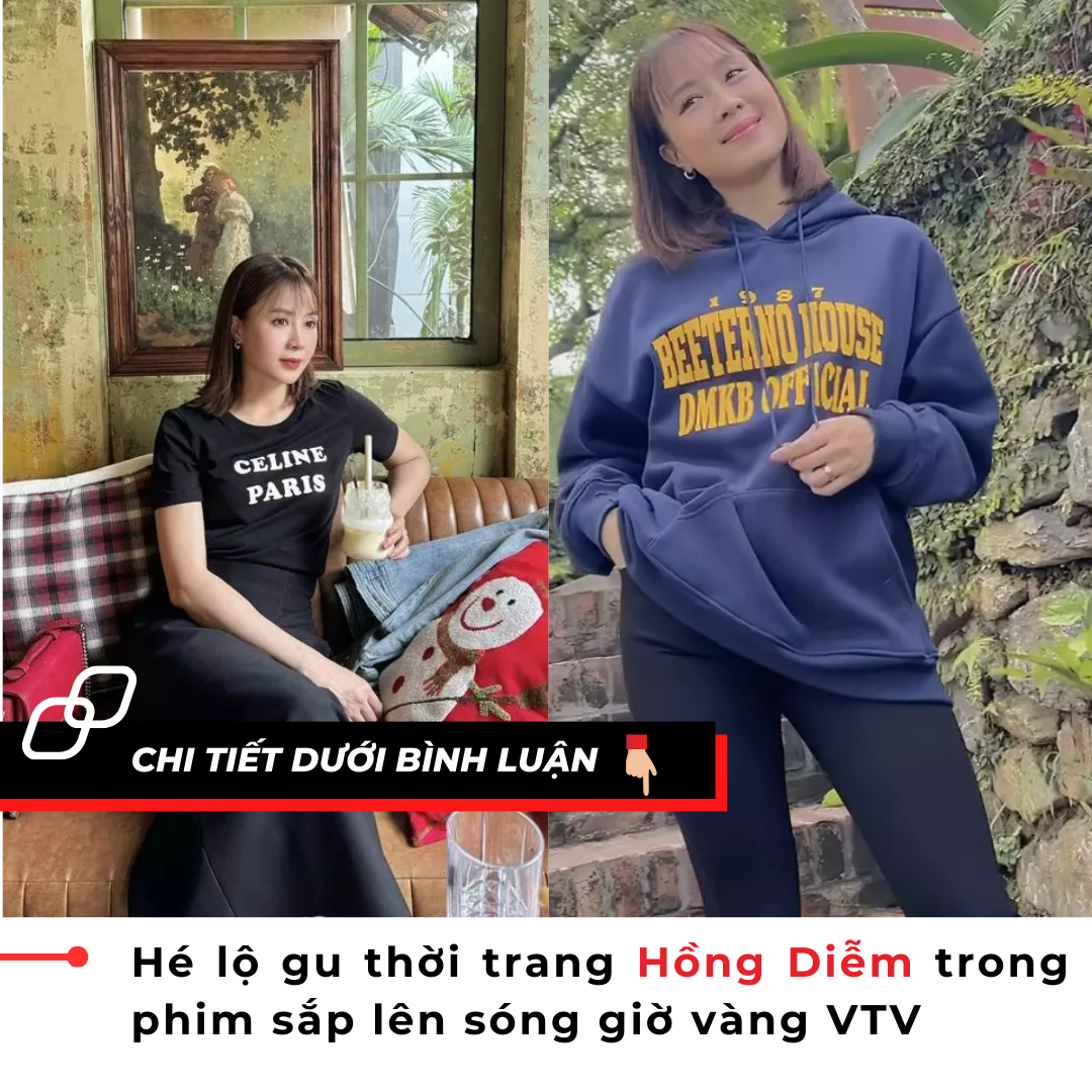 Hé lộ gu thời trang Hồng Diễm trong phim sắp lên sóng giờ vàng VTV