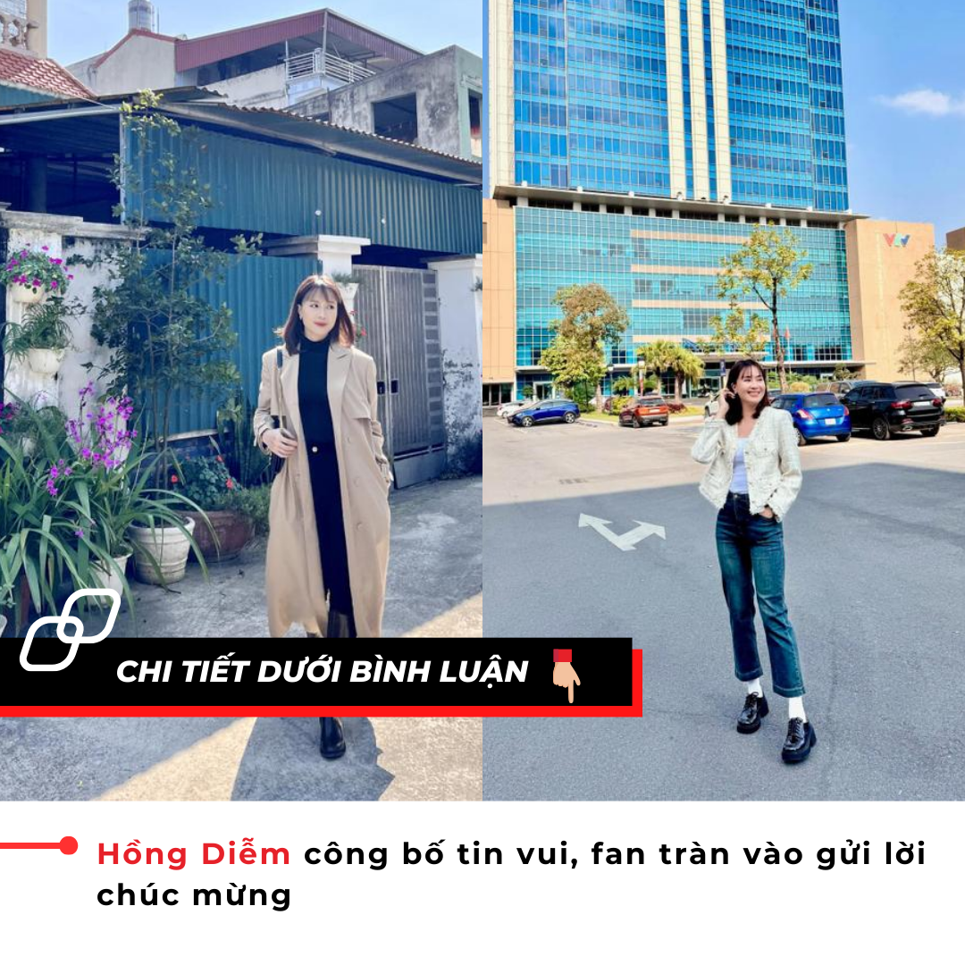 Hồng Diễm công bố tin vui, fan tràn vào gửi lời chúc mừng