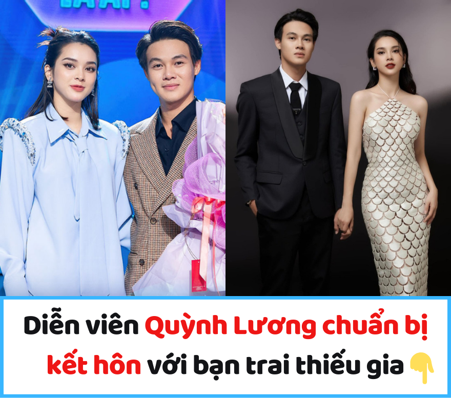 Diễn viên Quỳnh Lương chuẩn bị kết hôn với bạn trai thiếu gia