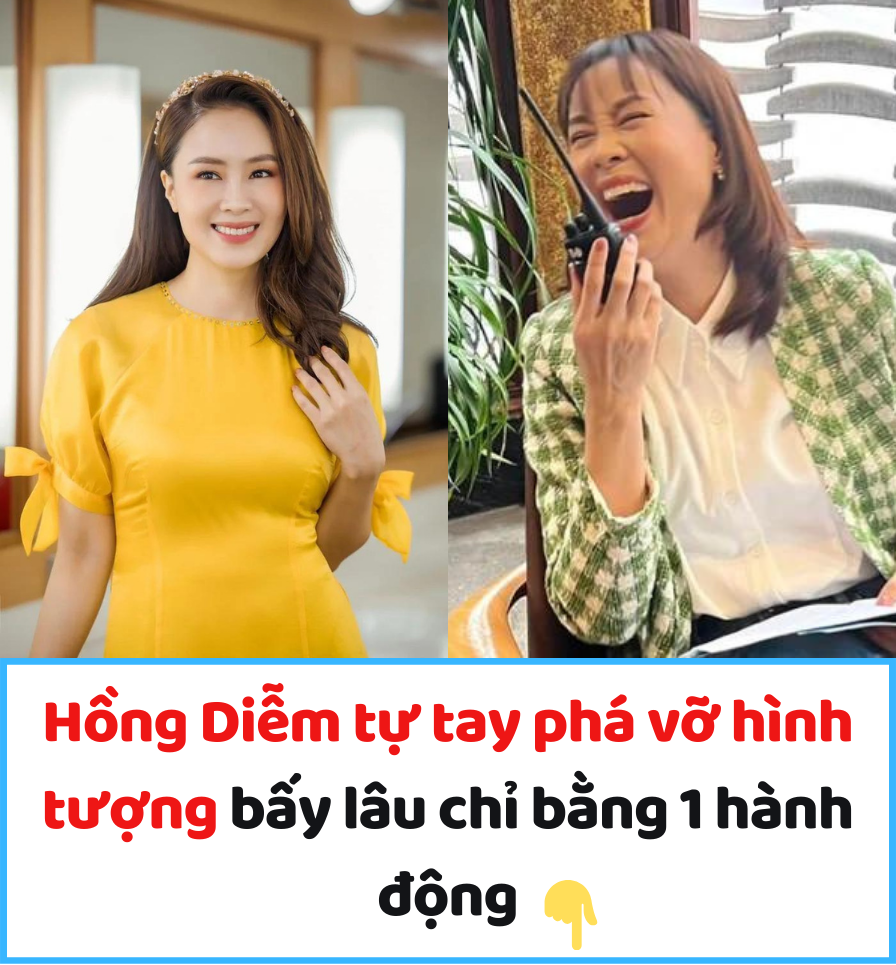 Hồng Diễm tự tay phá vỡ hình tượng bấy lâu chỉ bằng 1 hành động