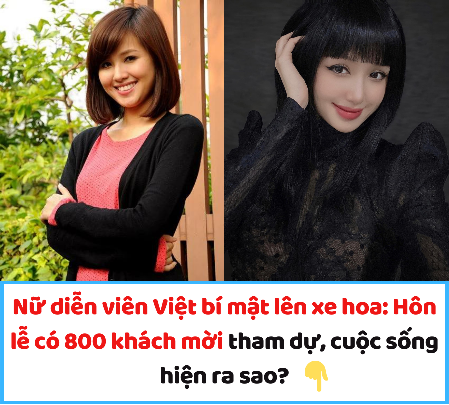 Nữ diễn viên Việt bí mật lên xe hoa: Hôn lễ có 800 khách mời tham dự, cuộc sống hiện ra sao?