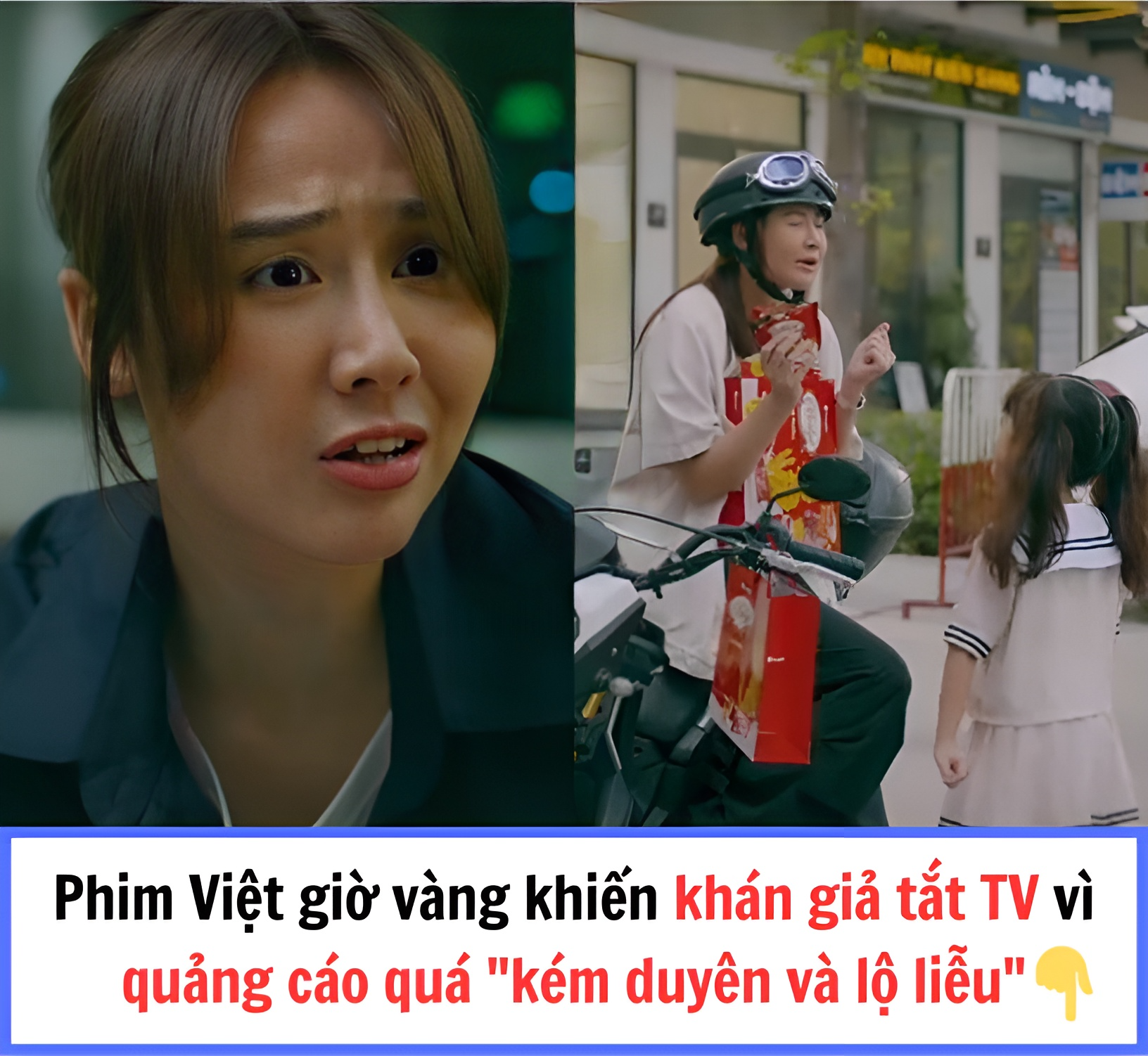 Phim Việt giờ vàng khiến khán giả tắt TV vì quảng cáo quá “kém duyên và lộ liễu”