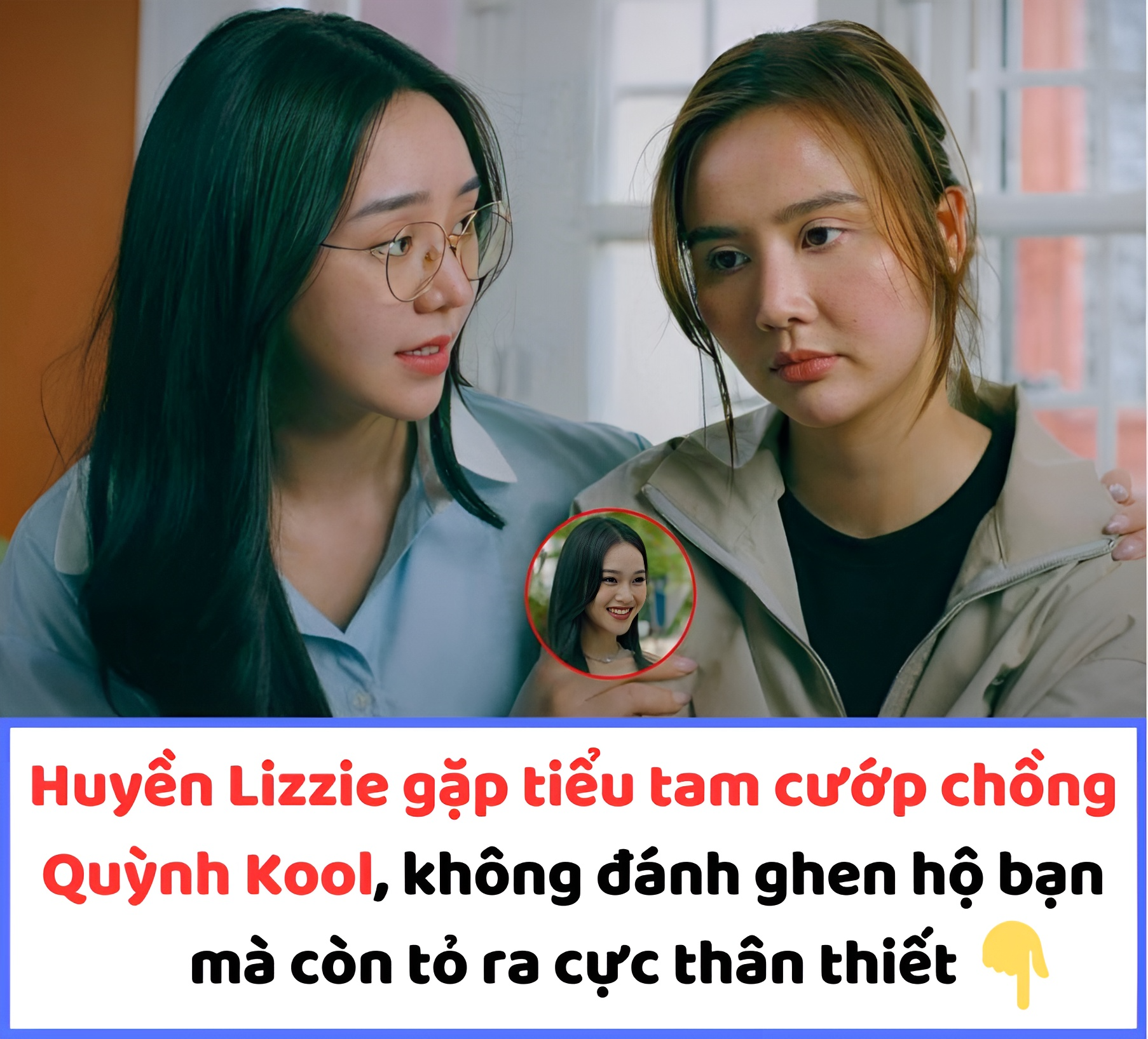 Huyền Lizzie gặp tiểu tam cướp chồng Quỳnh Kool, không đánh ghen hộ bạn mà còn tỏ ra cực thân thiết