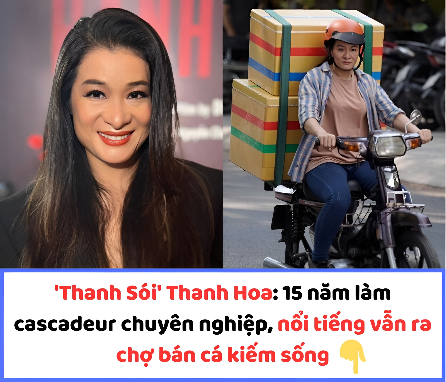 ‘Thanh Sói’ Thanh Hoa: 15 năm làm cascadeur chuyên nghiệp, nổi tiếng vẫn ra chợ bán cá kiếm sống