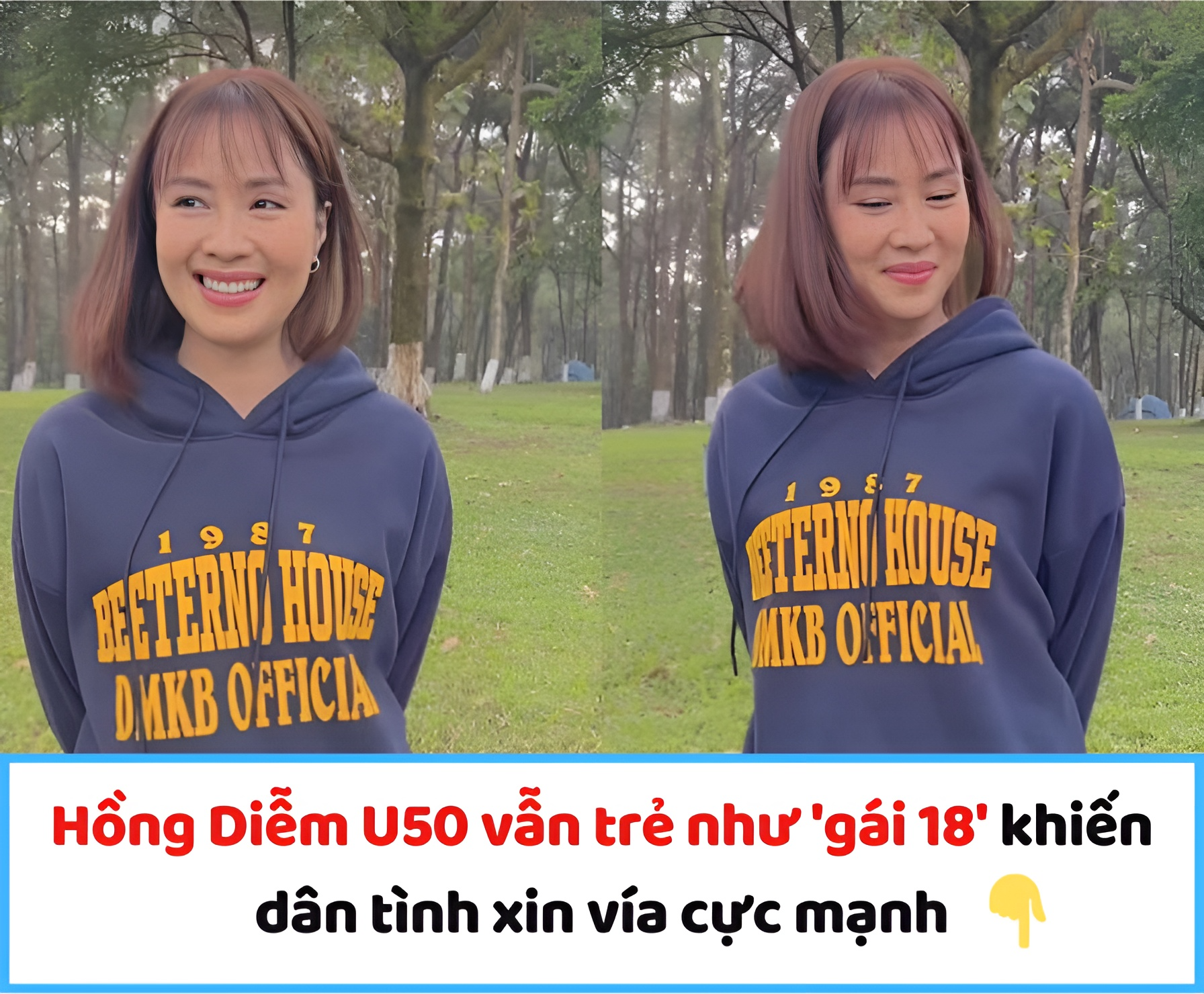 Hồng Diễm U50 vẫn trẻ như ‘gái 18’ khiến dân tình xin vía cực mạnh