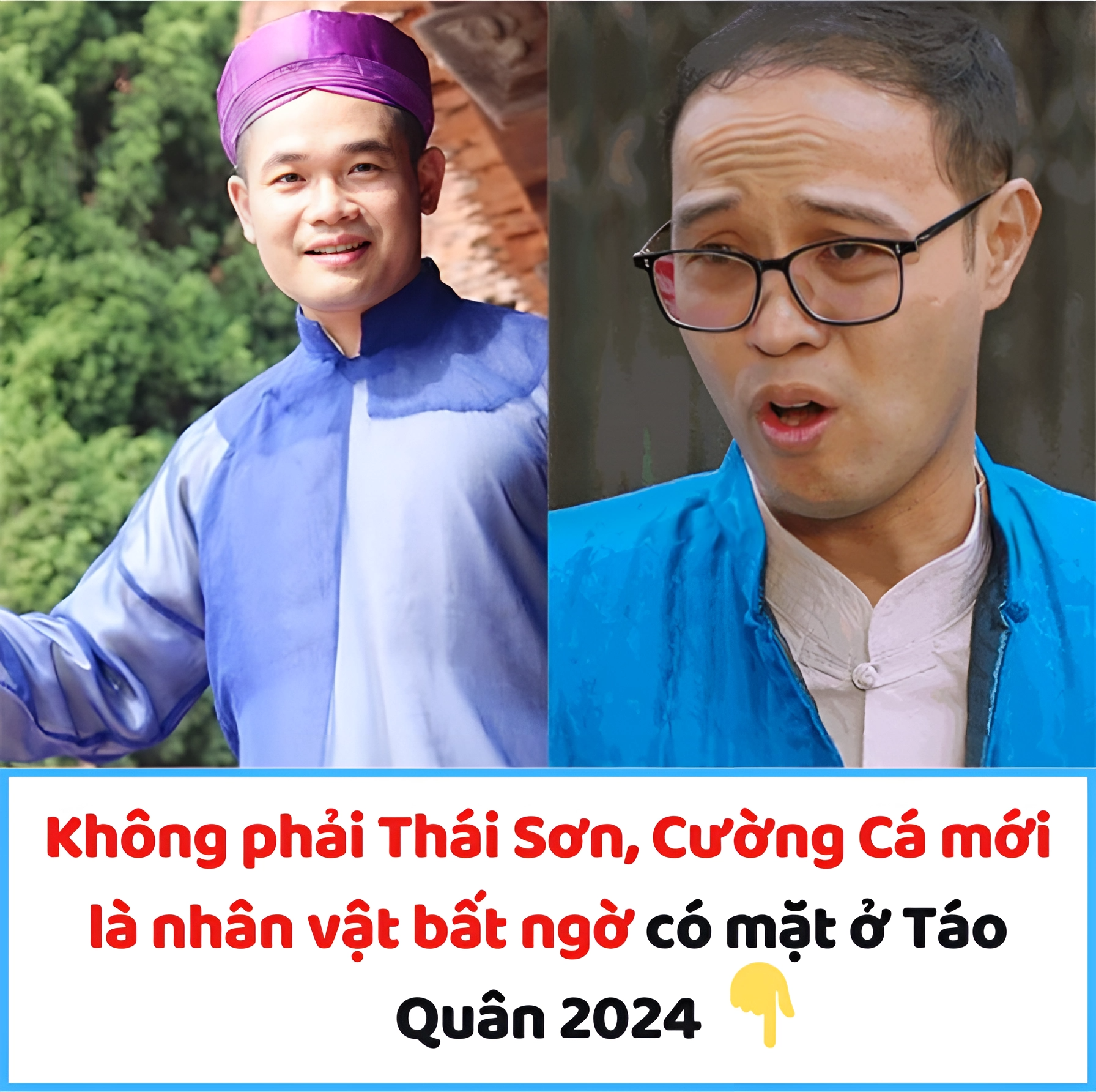 Không phải Thái Sơn, Cường Cá mới là nhân vật bất ngờ có mặt ở Táo Quân 2024