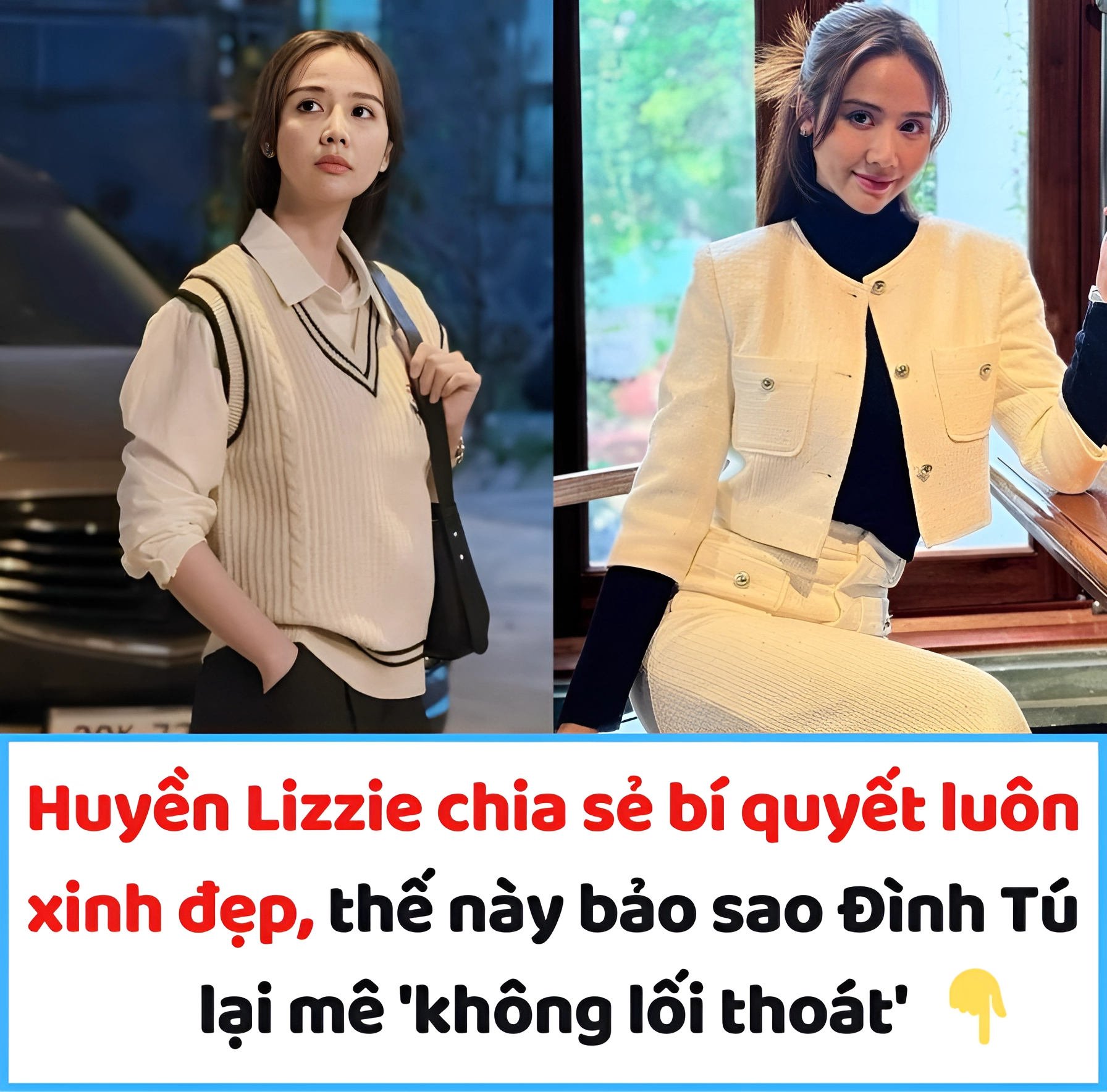 Huyền Lizzie chia sẻ bí quyết luôn xinh đẹp, thế này bảo sao Đình Tú lại mê ‘không lối thoát’