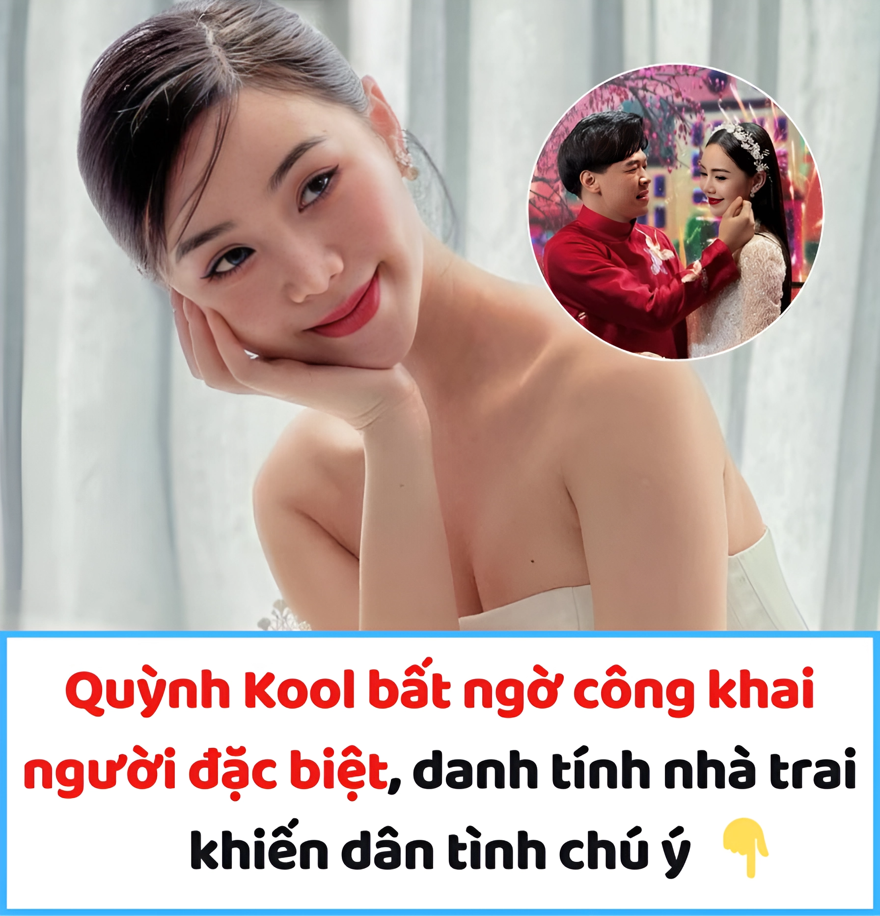 Quỳnh Kool bất ngờ công khai người đặc biệt, danh tính nhà trai khiến dân tình chú ý