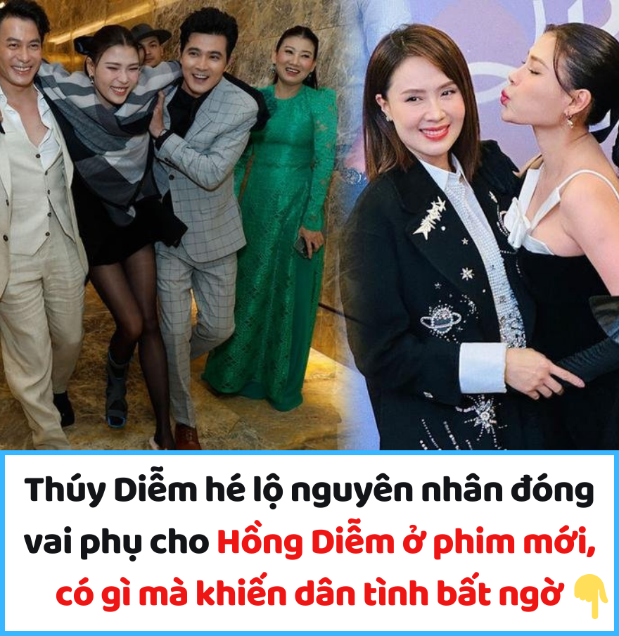 Thúy Diễm hé lộ nguyên nhân đóng vai phụ cho Hồng Diễm ở phim mới, có gì mà khiến dân tình bất ngờ