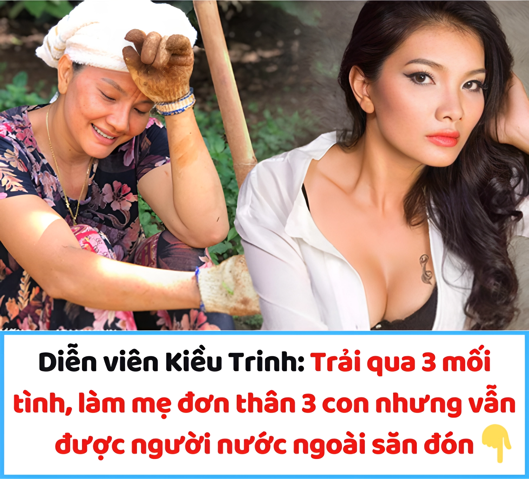 Diễn viên Kiều Trinh: Trải qua 3 mối tình, làm mẹ đơn thân 3 con nhưng vẫn được người nước ngoài săn đón