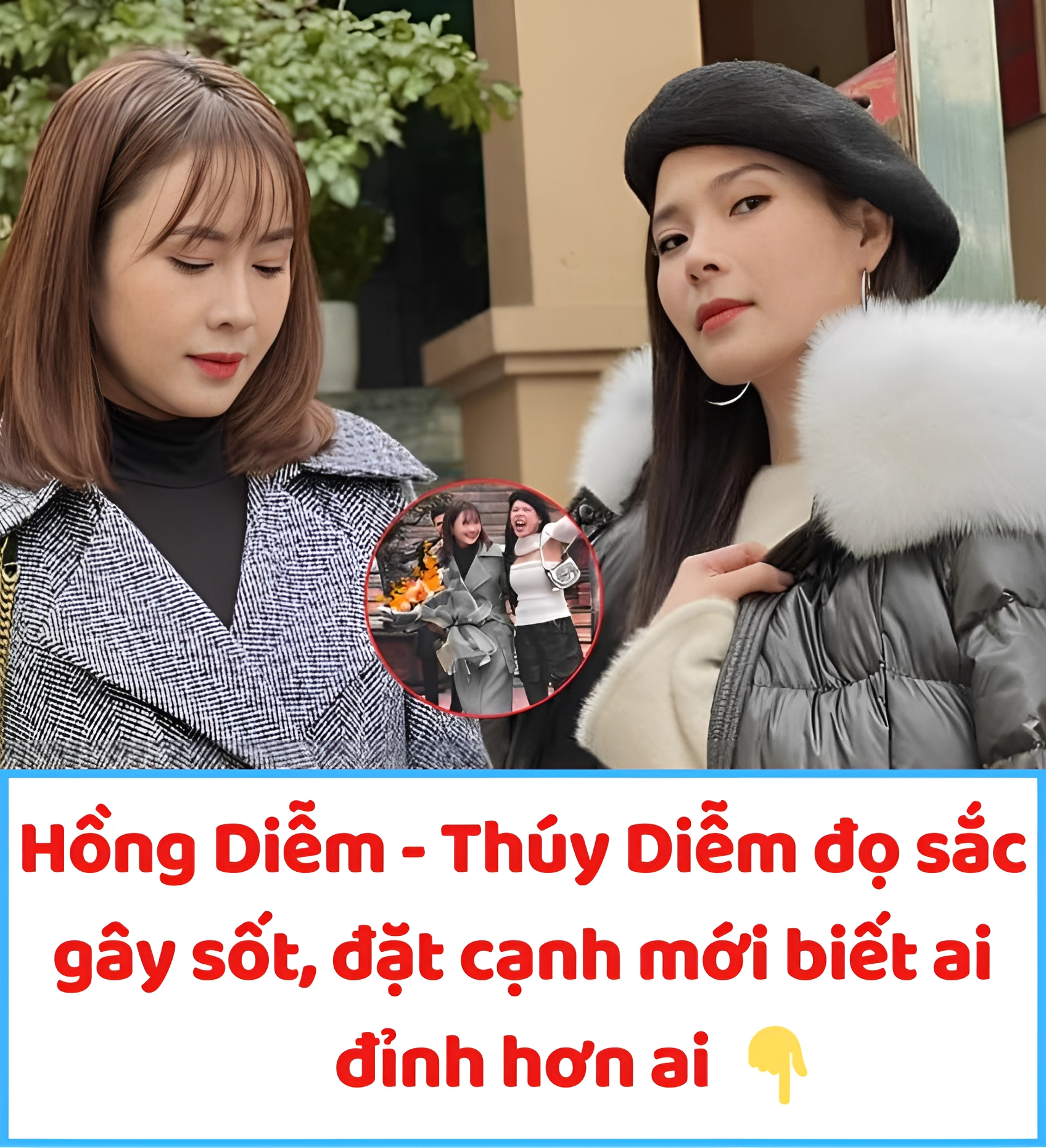 Hồng Diễm – Thúy Diễm đọ sắc gây sốt, đặt cạnh mới biết ai đỉnh hơn ai