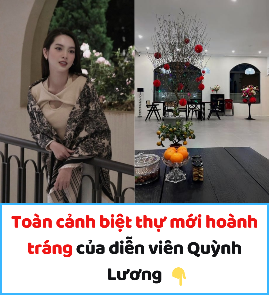 Toàn cảnh biệt thự mới hoành tráng của diễn viên Quỳnh Lương