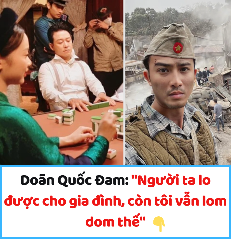 Doãn Quốc Đam: “Người ta lo được cho gia đình, còn tôi vẫn lom dom thế”