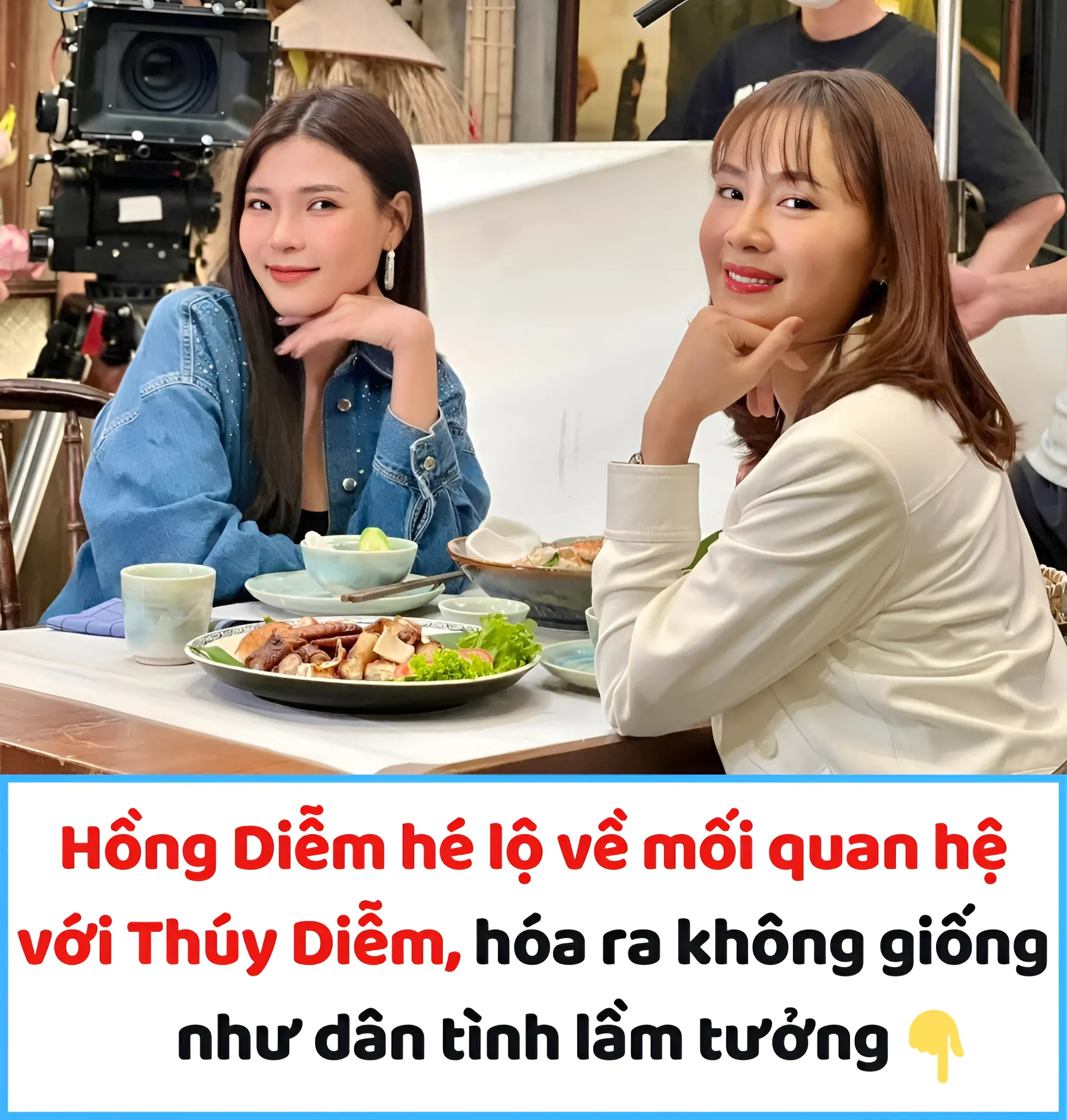 Hồng Diễm hé lộ về mối quan hệ với Thúy Diễm, hóa ra không giống như dân tình lầm tưởng