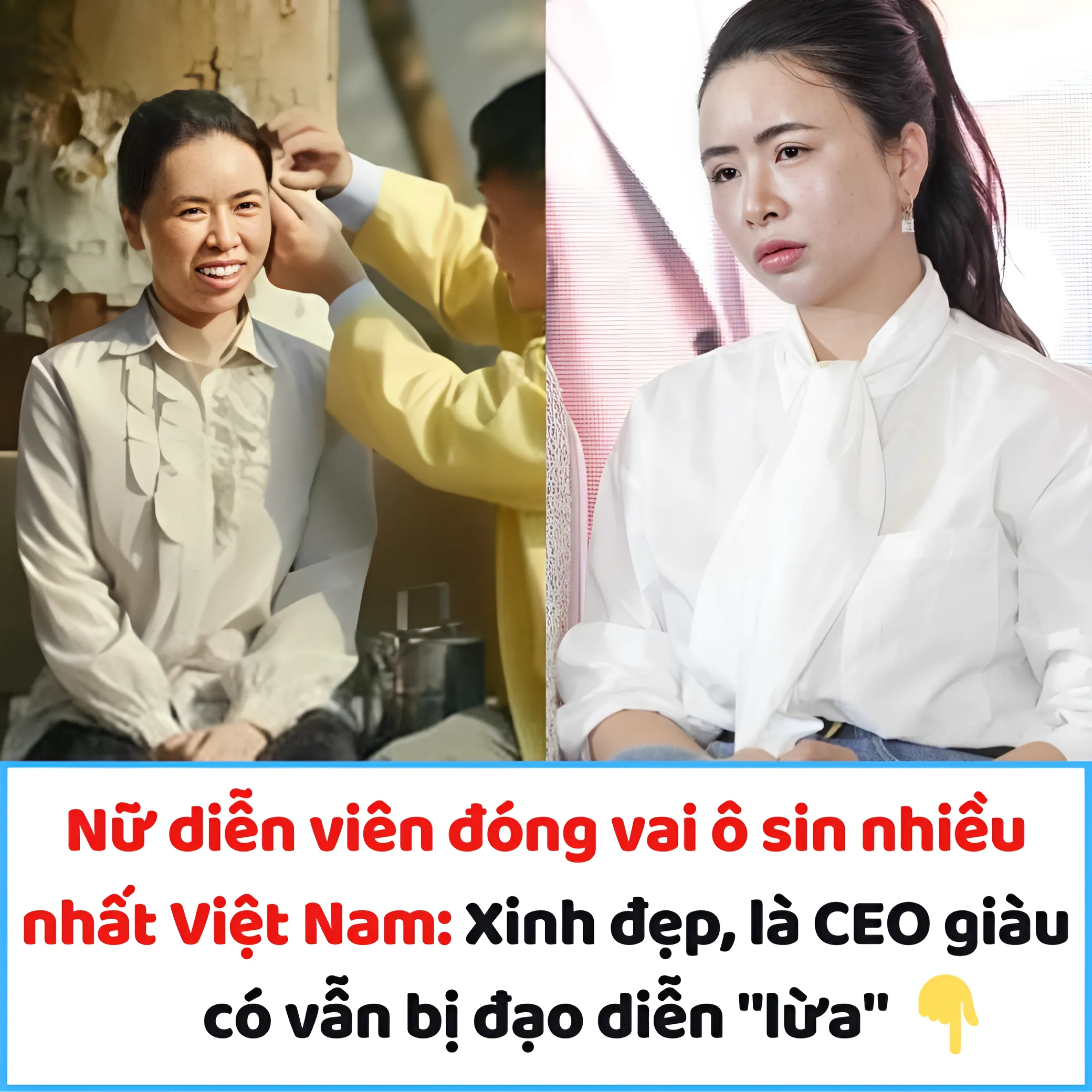 Nữ diễn viên đóng vai ô sin nhiều nhất Việt Nam: Xinh đẹp, là CEO giàu có vẫn bị đạo diễn “lừa”